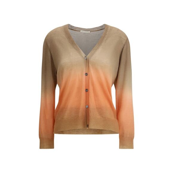 Mirror In The Sky Women Gradient Effect Surya Henley Cardigan